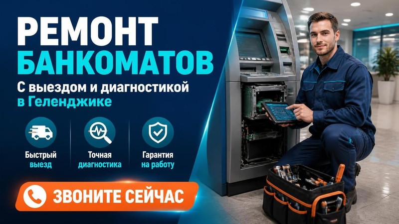 Ремонт банкоматов с выездом и диагностикой