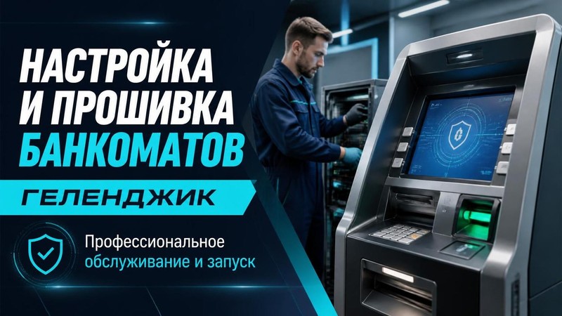 Настройка и прошивка банкоматов