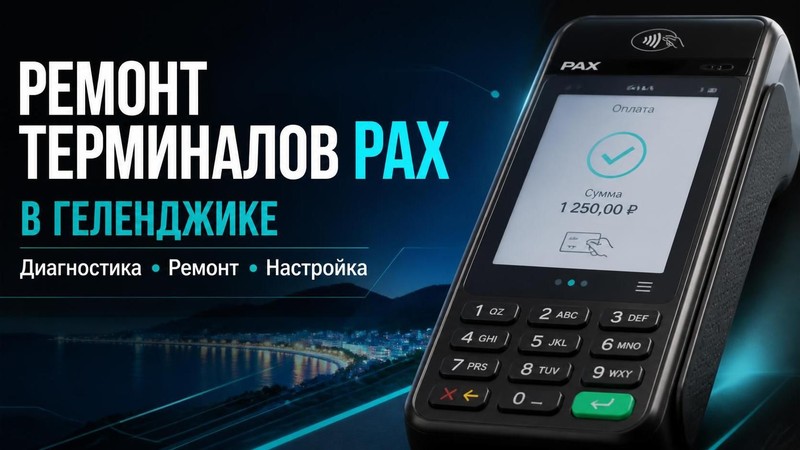 Ремонт терминалов PAX