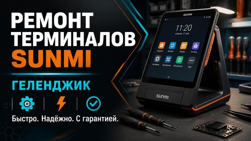 Ремонт терминалов Sunmi