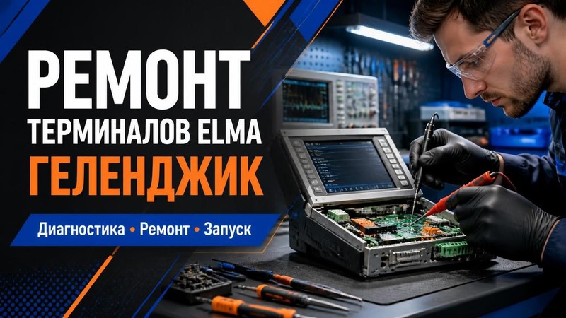 Ремонт терминалов Elmа