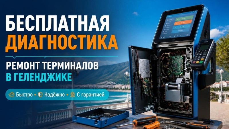 Бесплатная диагностика и ремонт терминалов