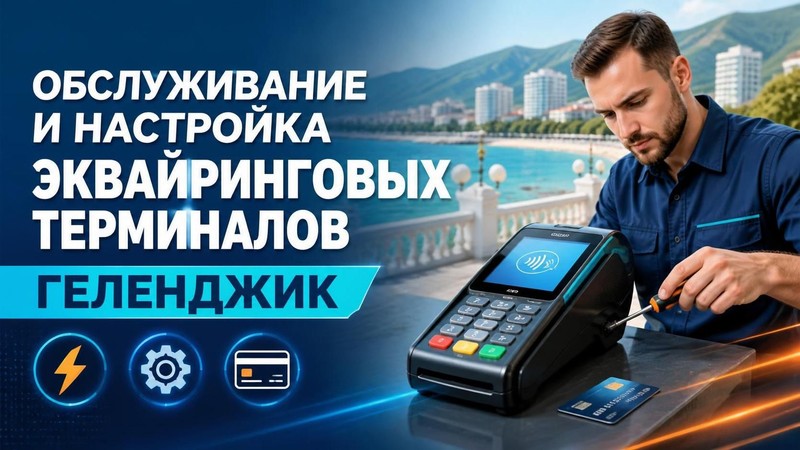 Обслуживание и настройка эквайринговых терминалов