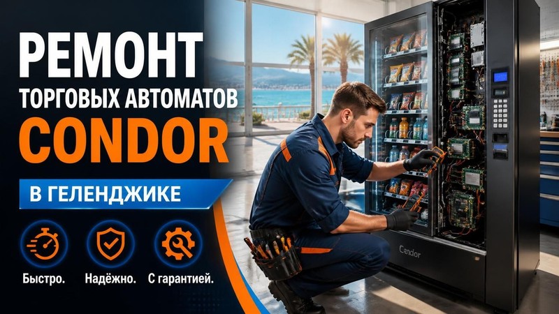 Ремонт торговых автоматов Condor