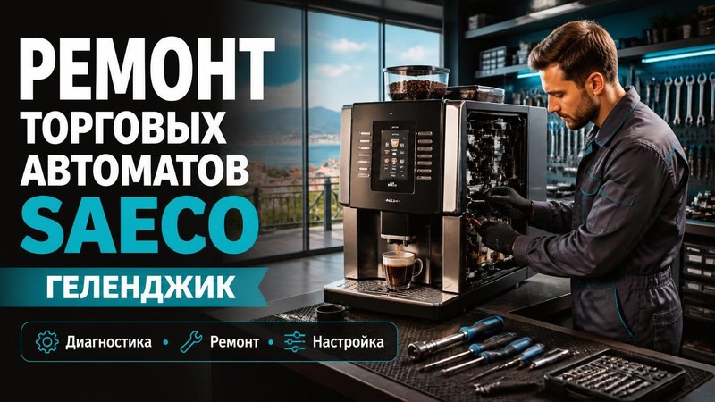 Ремонт торговых автоматов Saeco