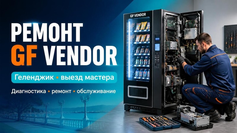 Ремонт торговых автоматов GF Vendor