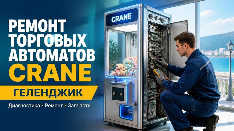 Ремонт торговых автоматов Crane