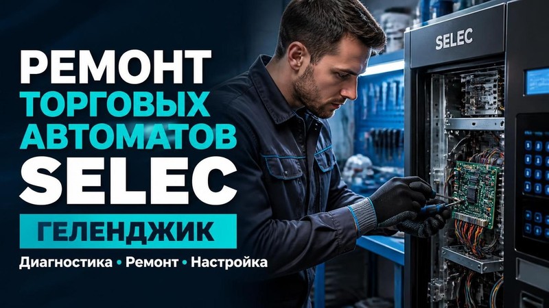 Ремонт торговых автоматов Selec