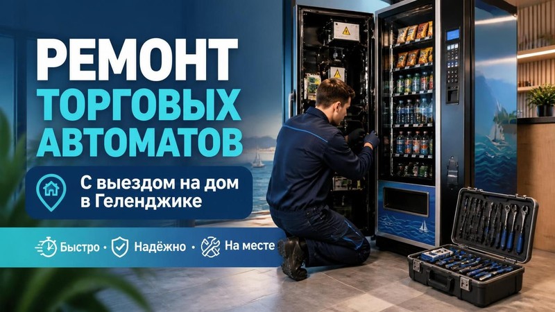 Ремонт торговых автоматов с выездом на дом