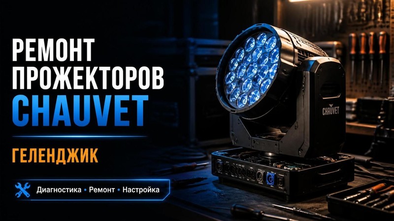 Ремонт прожекторов Chauvet