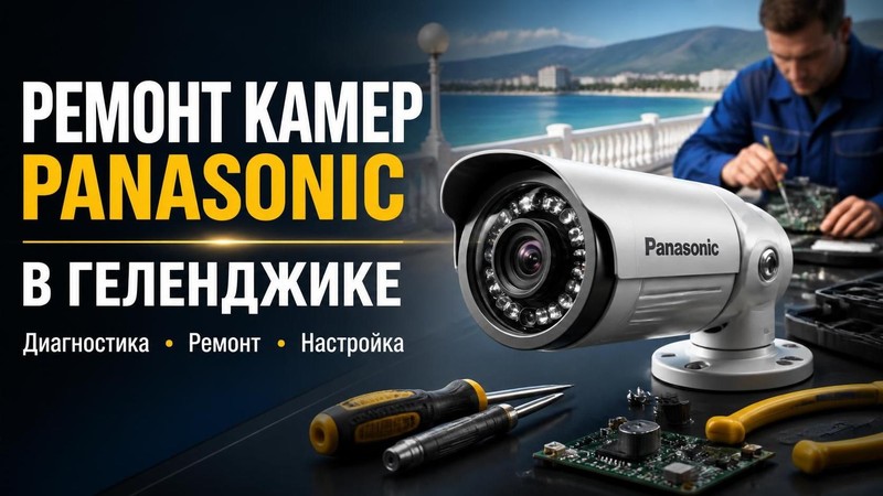 Ремонт камер видеонаблюдения Panasonic