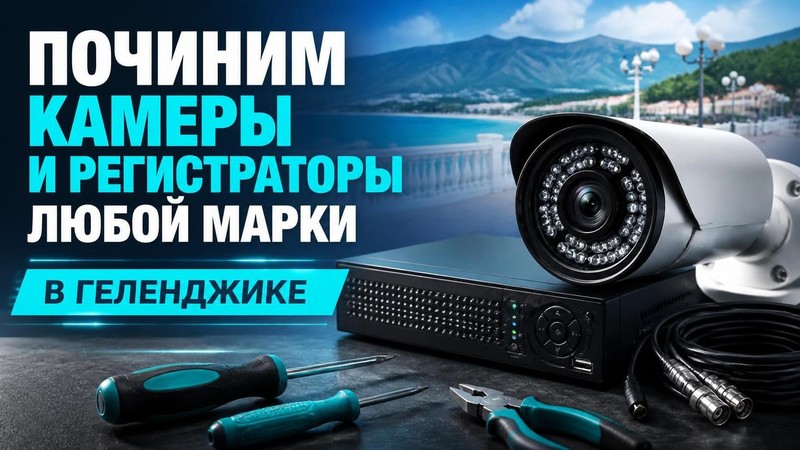 Починим камеры и регистраторы любой марки