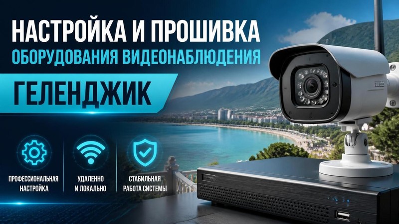 Настройка и прошивка оборудования видеонаблюдения