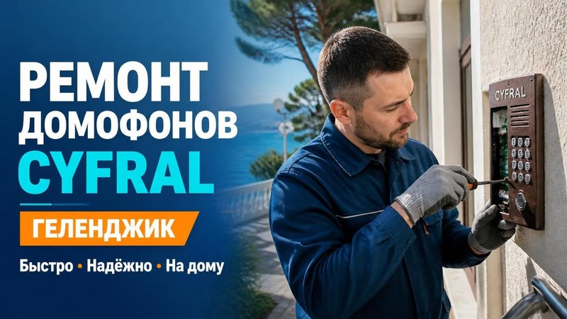 Ремонт домофонов Cyfral