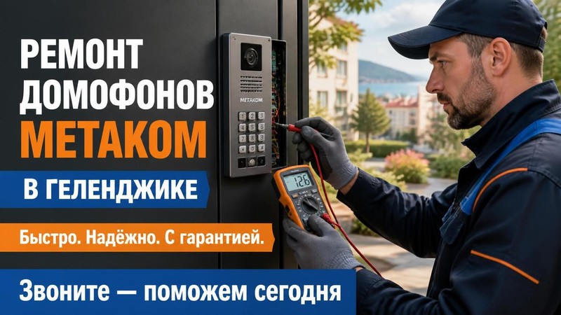 Ремонт домофонов Metakom