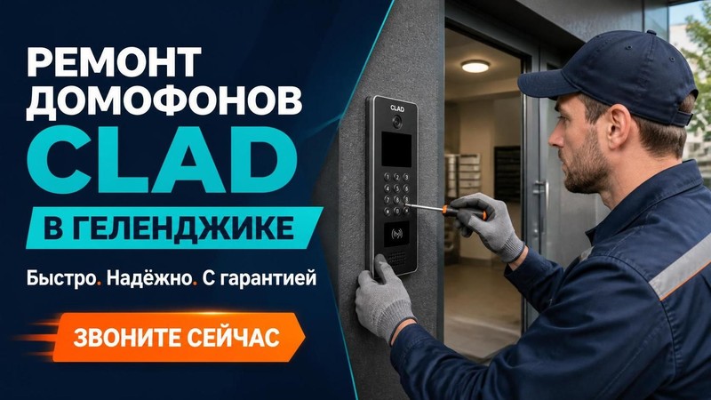 Ремонт домофонов Clad