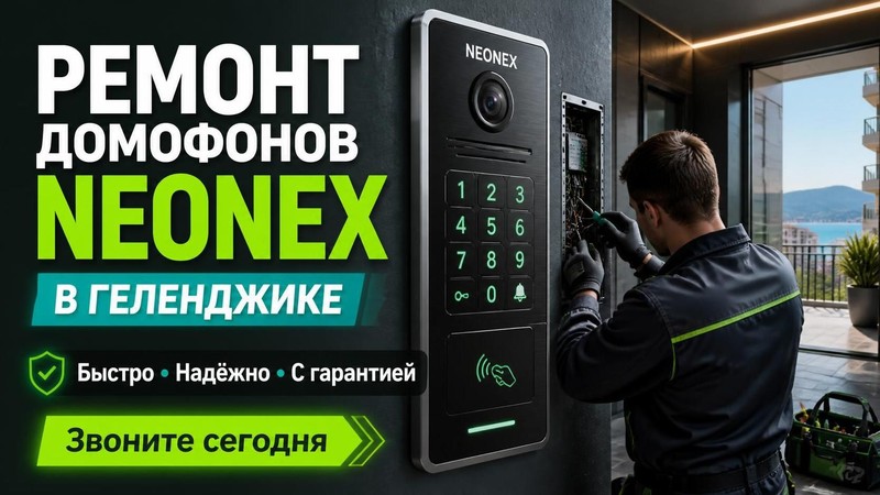 Ремонт домофонов Neonex