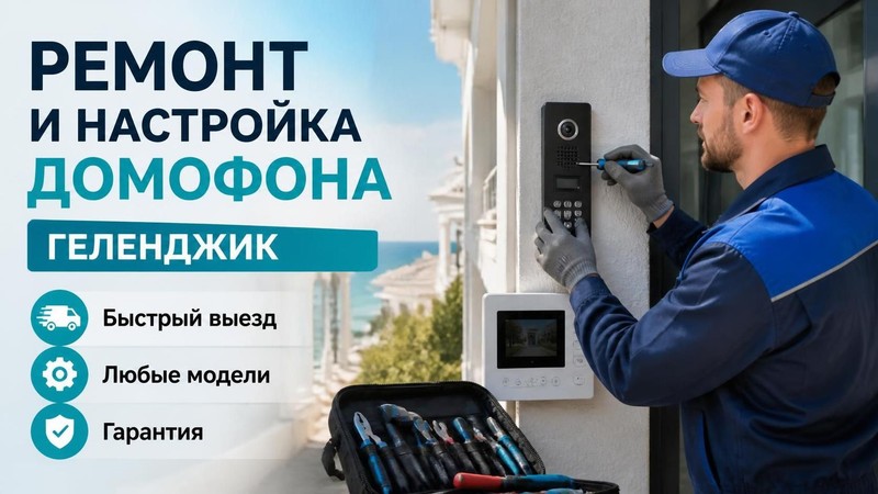 Ремонт и настройка домофонных систем