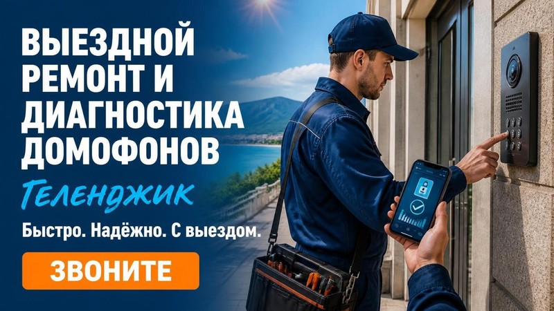 Выездной ремонт и диагностика домофонов