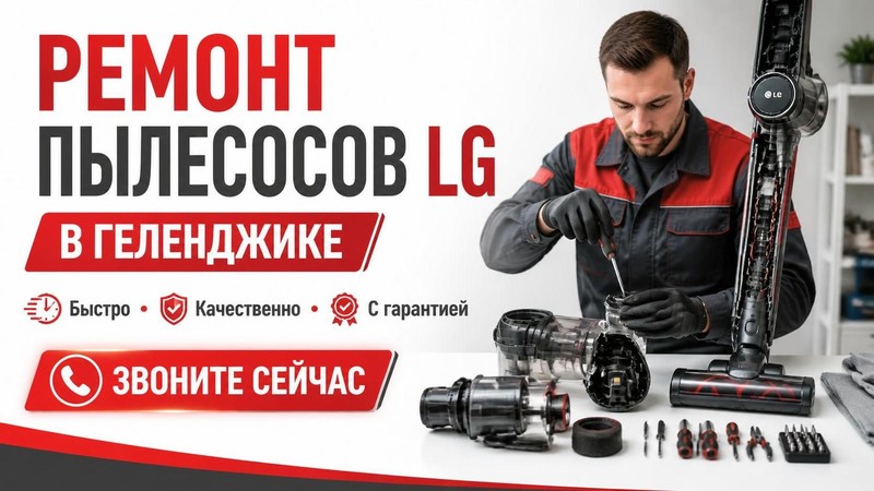 Ремонт пылесосов LG