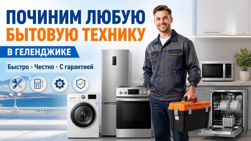 Починим любую бытовую технику
