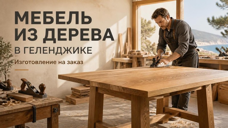 Изготовление мебели из дерева