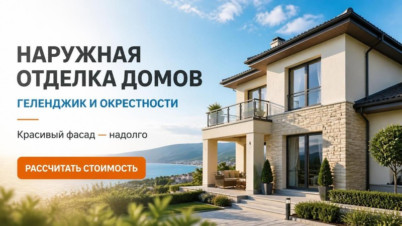 Наружная отделка домов