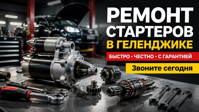 Ремонт стартеров автомобилей