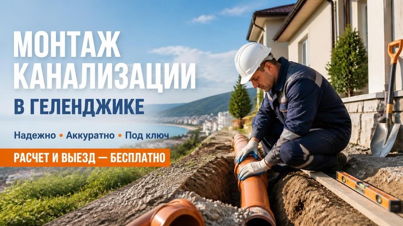 Монтаж канализационных труб