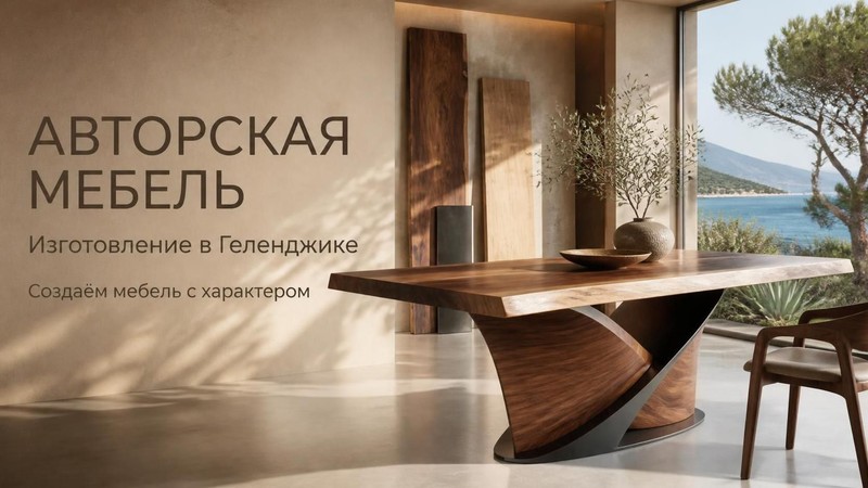 Изготовление авторской мебели