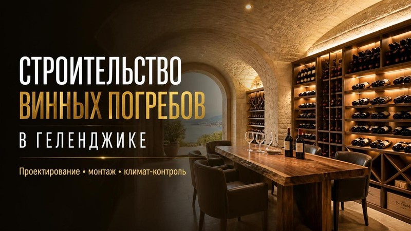 Строительство винных погребов