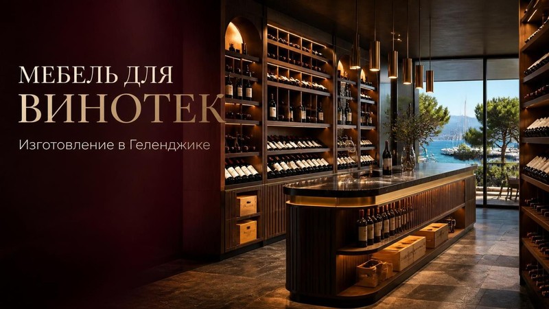 Изготовление мебели для винотек