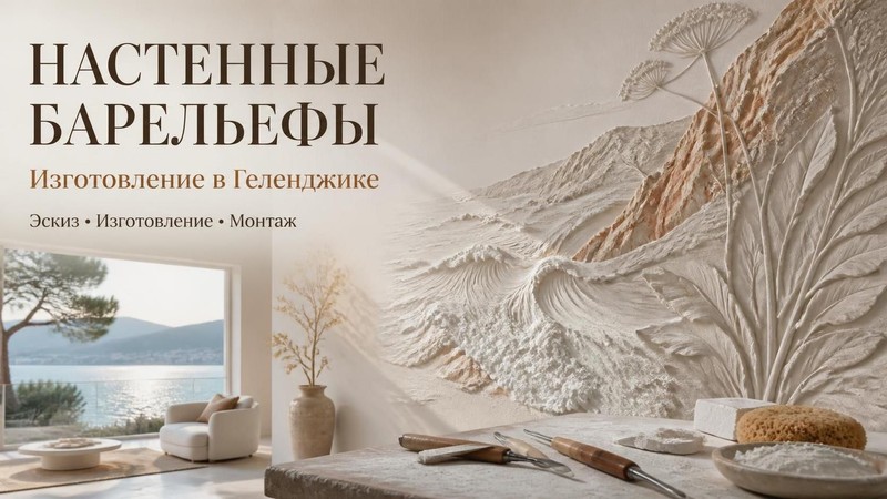 Изготовление настенных барельефов