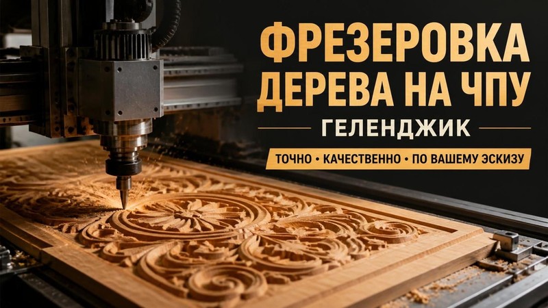 Фрезеровка дерева на ЧПУ